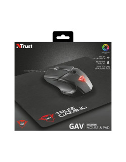 TRUST GXT 782 GAV COMBO MOUSE GAMING Y MOUSE PAD